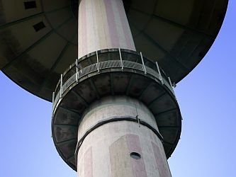 Foto vom großen Fernsehturm am Bungsberg