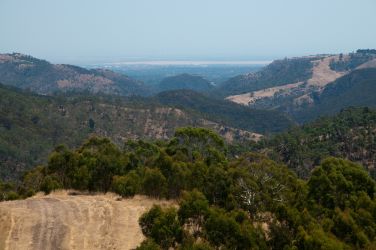 Blick über die Adelaide Hills