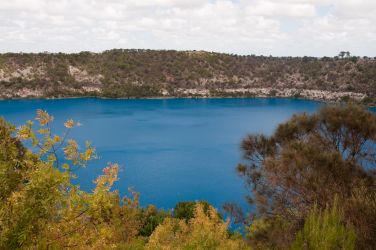 Blick auf den Blue Lake