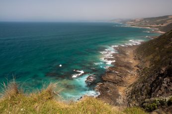 Blick auf die Küste vom Cape Patton Lookout