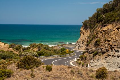 Kurven der Great Ocean Road