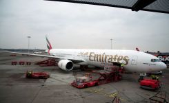 Hinflug mit einer Boing Triple Seven 777-300 nach Australien