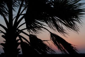 Sonnenuntergang in Port Wakefield