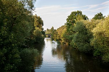 Kanal in Hamburg