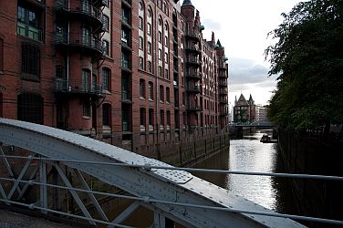 Speicherstadt in der Hamburger Hafencity