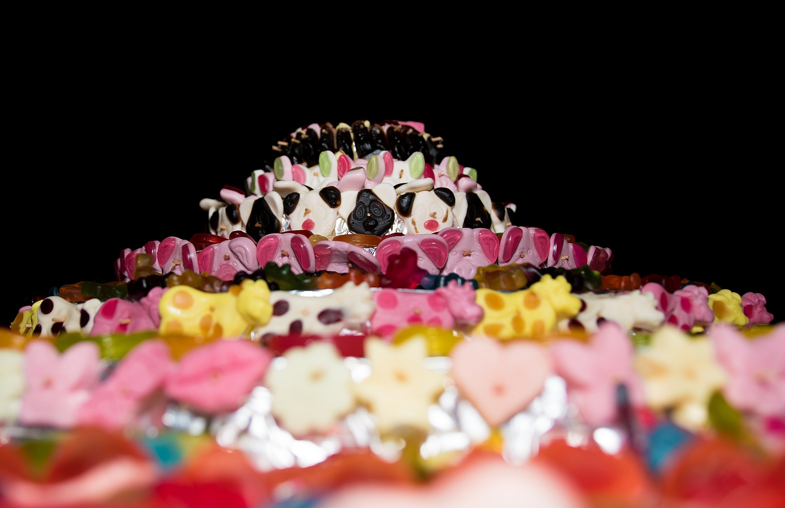 Riesen Haribo-Torte