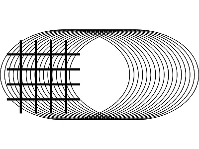 Eingeknicktes Gitter