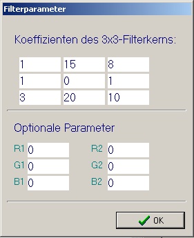 Filterparameter