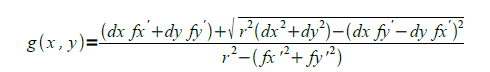 Formel Radialer Gradient