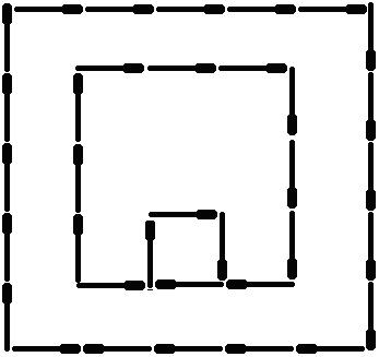 Rätsellösung: Von der Spirale zum Quadrat