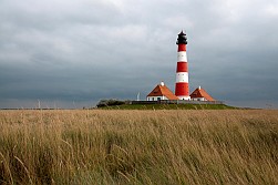 Leuchtturm Westerheversand an der Nordsee