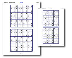 Sudoku zum Drucken als PDF
