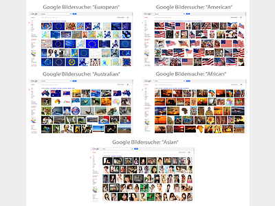 Funny screenshots of the Google Image Search - See the differenc