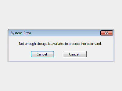Funpic: Redundant system error message