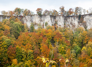 Rock wall in Bad Urach