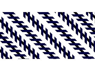 Optical illusion: the black lines are all parallel